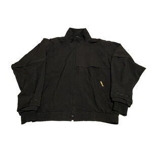 Zero Restriction Four-Lite Traveler Jacket Mens Large Black Gore-Tex Golf Coat
